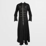Men Punk Vampire Gothic Long Coat | Hellraiser Pinhead Men Gothic Trench Coat