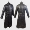 Men’s Gothic Long Leather Coat