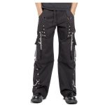 Men Gothic Bondage Punk Rock Pants | Alternative Shorts Gothic Fashion - Image 2