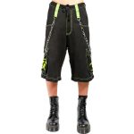 Men Gothic Trousers Bondage Pants With Zip Off Legs to Shorts - Image 3