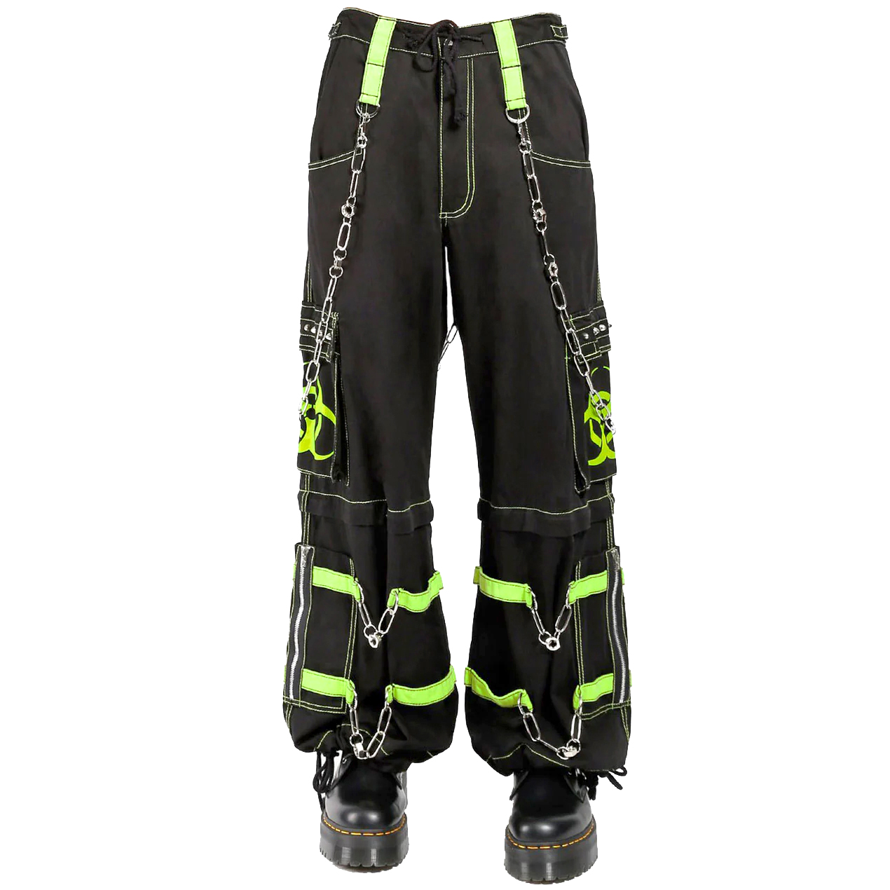 Men Gothic Trousers Bondage Pants With Zip Off Legs to Shorts (2025) Men Gothic Trousers Bondage Pants With Zip Off Legs to Shorts (2025)