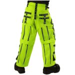 Cyber Punk Neon Green Pant Trouser - Image 2