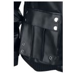 Men Leather jacket Arsen Black PU Leather Biker Jacket Fashion Jacket - Image 2