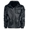 Men Leather jacket Arsen Black PU Leather Biker Jacket Fashion Jacket (2025)