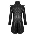 Pentagramme Men Black Steampunk Coat - Image 2