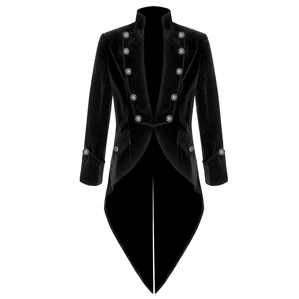 Pentagram Steampunk Victorian Swallow Tailcoat