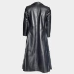 Men Gothic Steampunk Blade Coat | Men’s Black Vampire Trench Coat - Image 2