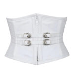 White Waist Cincher Underbust Corset