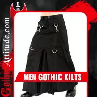 Men Gothic Kilts