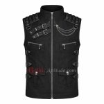 Men Gothic Pinstripe Vest