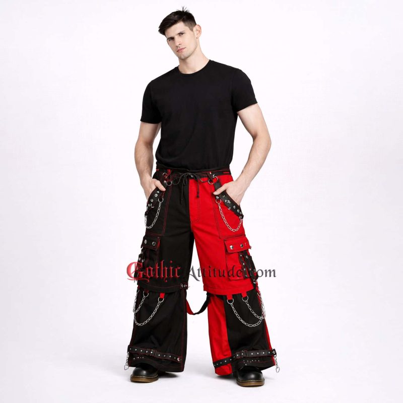 Men Gothic Bondage Trousers