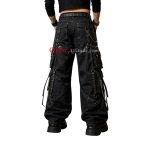 Men Gothic Strap Cargo pants