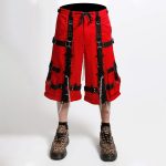 Tripp NYC Baggy Pants Red Black
