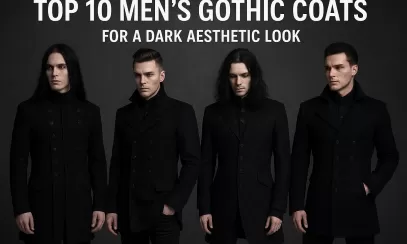 top 10 men gothic coats