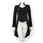 Women’s Steampunk Victorian Black Tailcoat