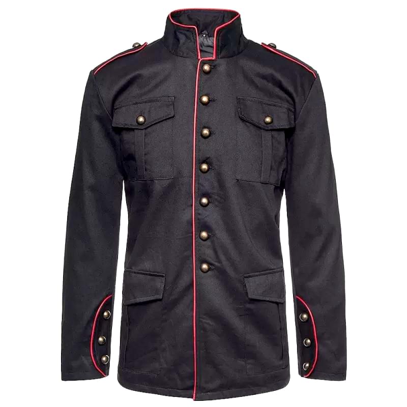 Men Drummer Boy Military Band Coat | Gothic Parade Style Jacket for Men Men Drummer Boy Military Band Coat | Gothic Parade Style Jacket for Men