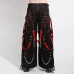 Tripp NYC Miracle Pants Black/Red - Image 2