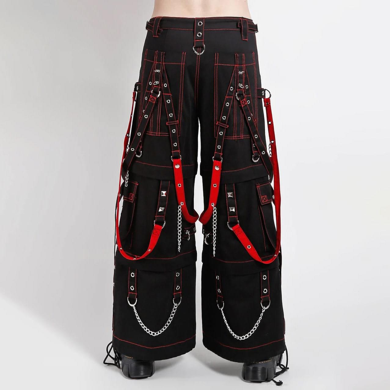 Tripp NYC Miracle Pants Black/Red - Image 2